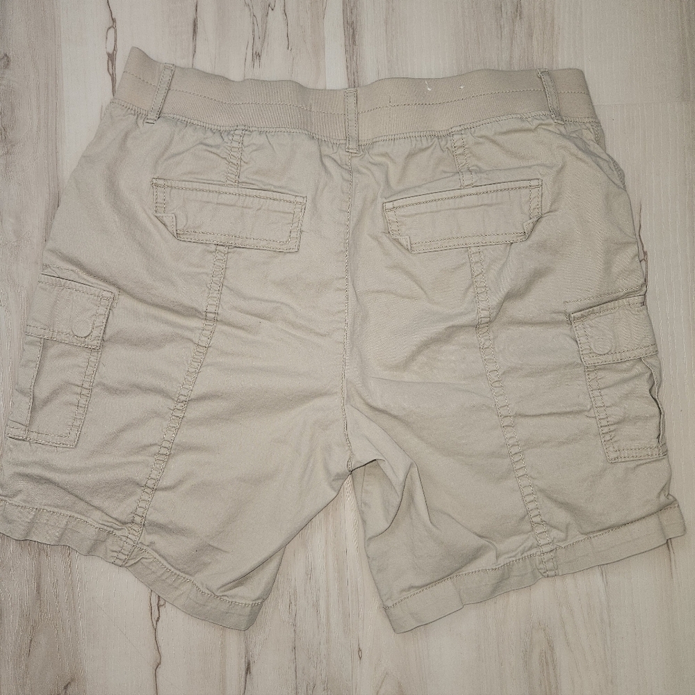 Women’s Bermuda Shorts Bundle Size 10 White Stag Sonoma Cargo Black Khaki - Picture 4 of 16